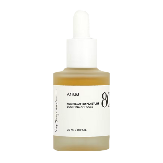 Anua Heartleaf 80% Moisture Soothing Ampoule 30ml