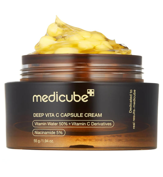Medicube Deep Vita C Capsule Cream (55g).