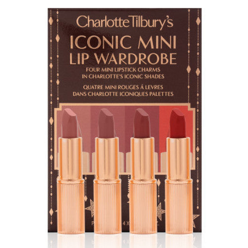 Charlotte Tilbury's Iconic Mini Lip Wardrobe (4x1.1g)