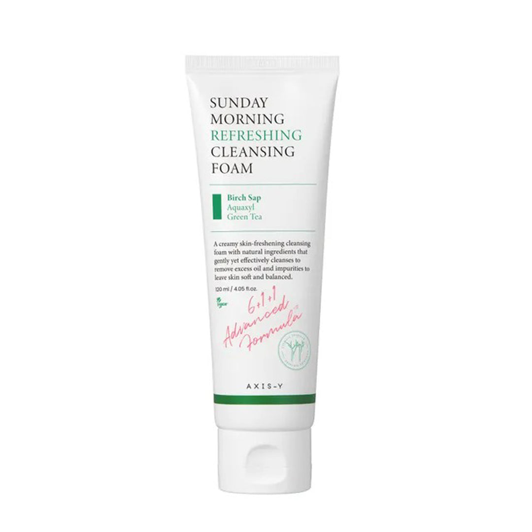 Axis-Y Sunday Morning Refreshing Cleansing Foam 120ml