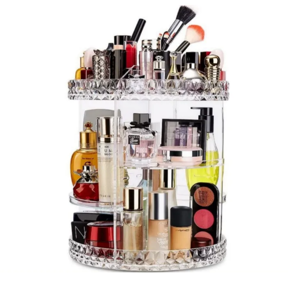 Acrylic 360 Rotating Organizer