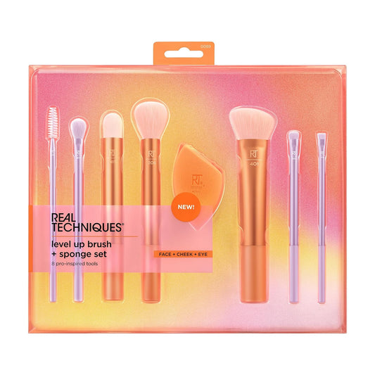 Real Techniques- Level Up Brush + Sponge Set.