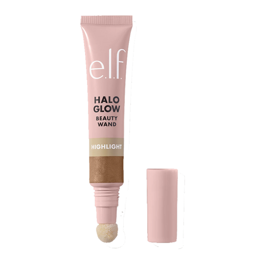 Elf Halo Glow Highlight Beauty Wand Champagne Campaign