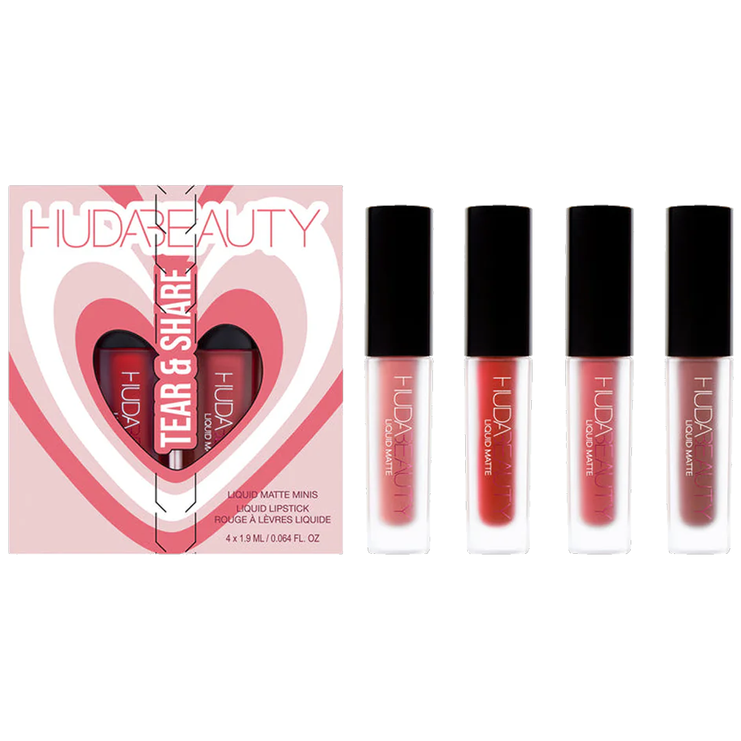 Huda Beauty- Tear & Share Liquid Matte Minis