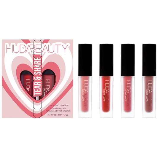 Huda Beauty- Tear & Share Liquid Matte Minis