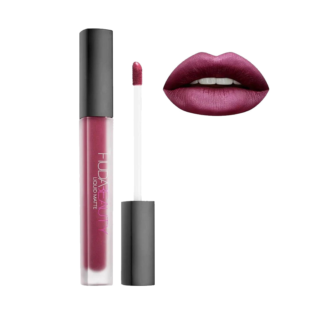 Huda Beauty Liquid Matte Lipstick showgirl