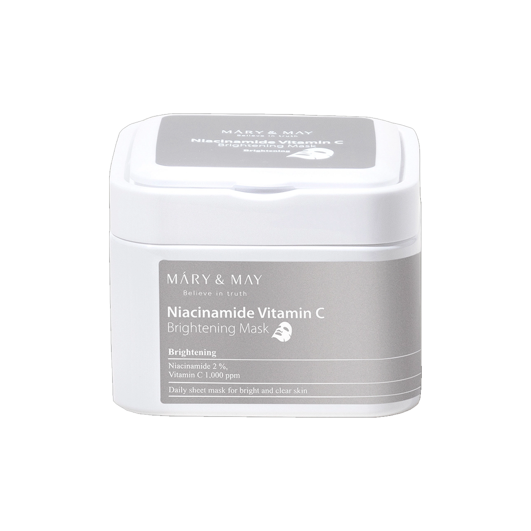 Mary & May- Niacinamide Vitamin C Brightening Mask (30ea)